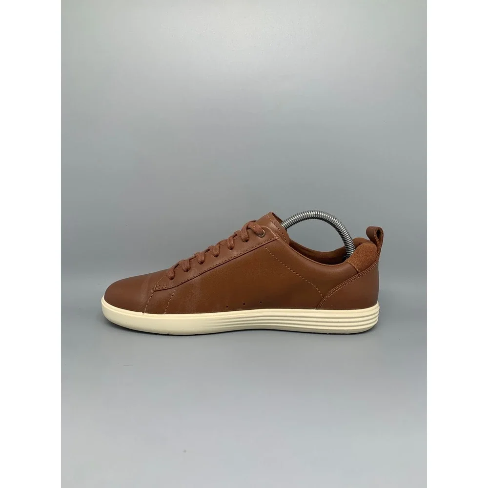 Cole Haan Grand Crosscourt British Tan Leather‎ Shoes C36924 Men's Sz 8.5 NEW
